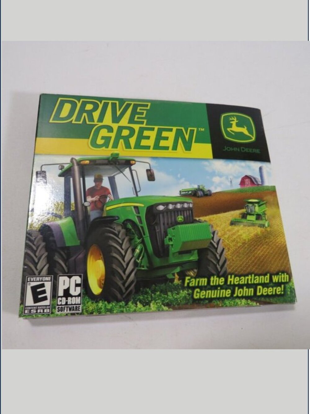 Drive Green JOHN DEER Computer Game OUT OF DATE SOFTWARE